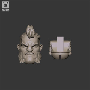 fw42:1/18 warhammer style custom headscuplt b