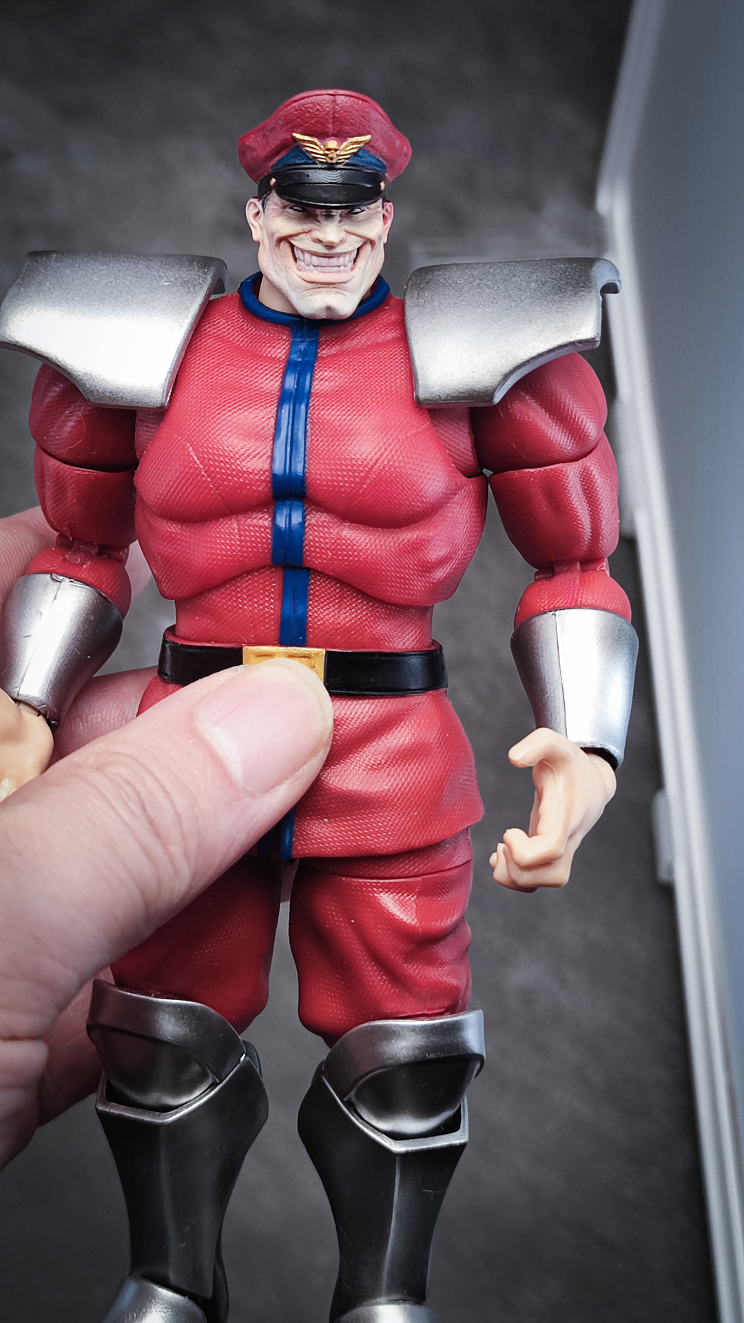 fw161:the head of m. bison for jada toys fw161:the head of m. bison for jada toys