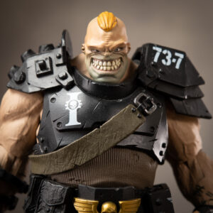 fw144:10 inch the guardian head 2.0 for ogryn warhammer mcfarlane