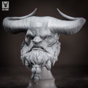fw114:9 inch the beastman head