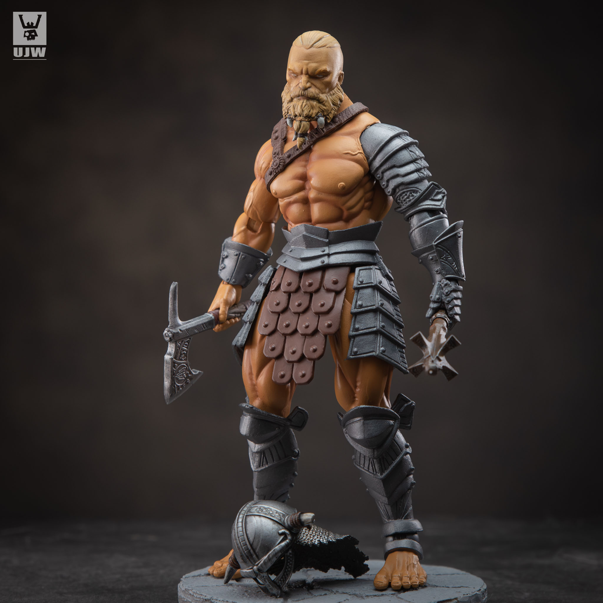 fw112:the barbarian warrior head+helmet fw112:the barbarian warrior head+helmet