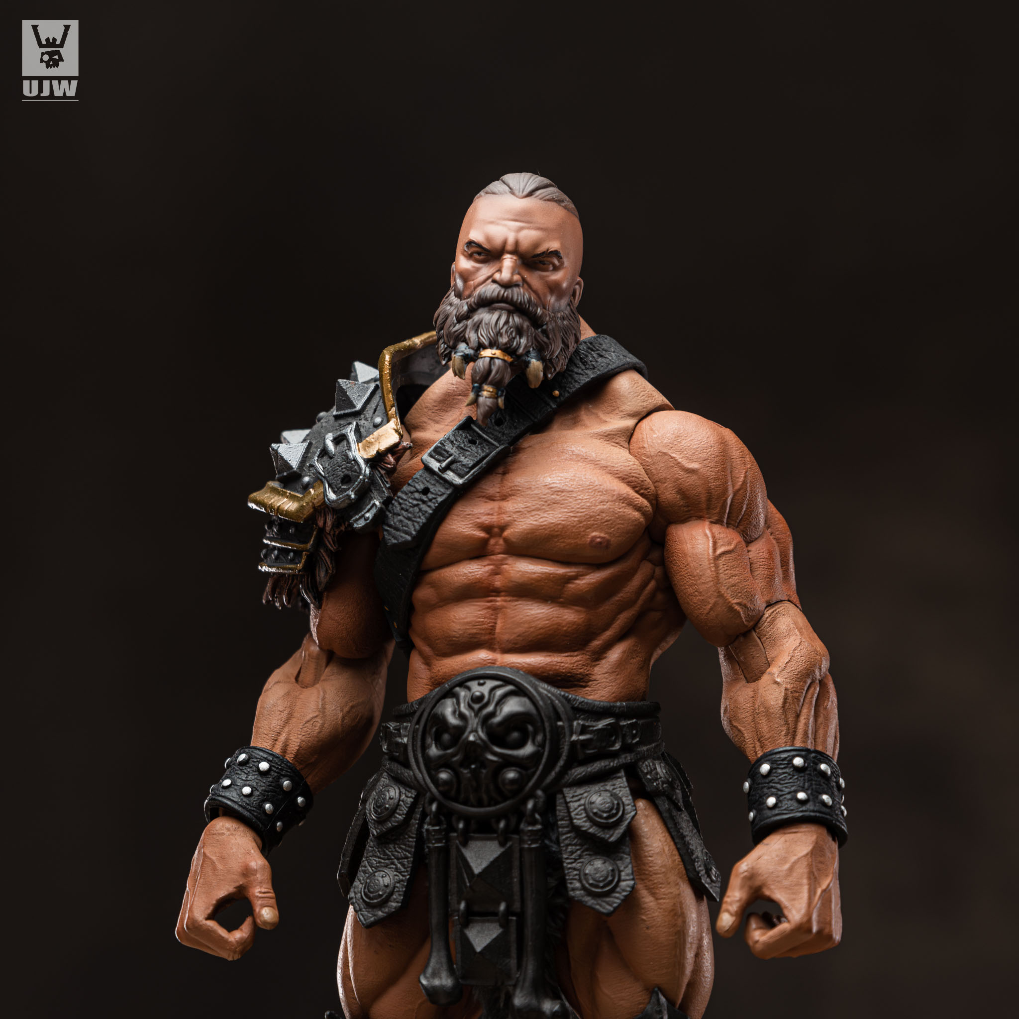 fw115:9 inch the barbarian warrior head+helmet fw115:9 inch the barbarian warrior head+helmet