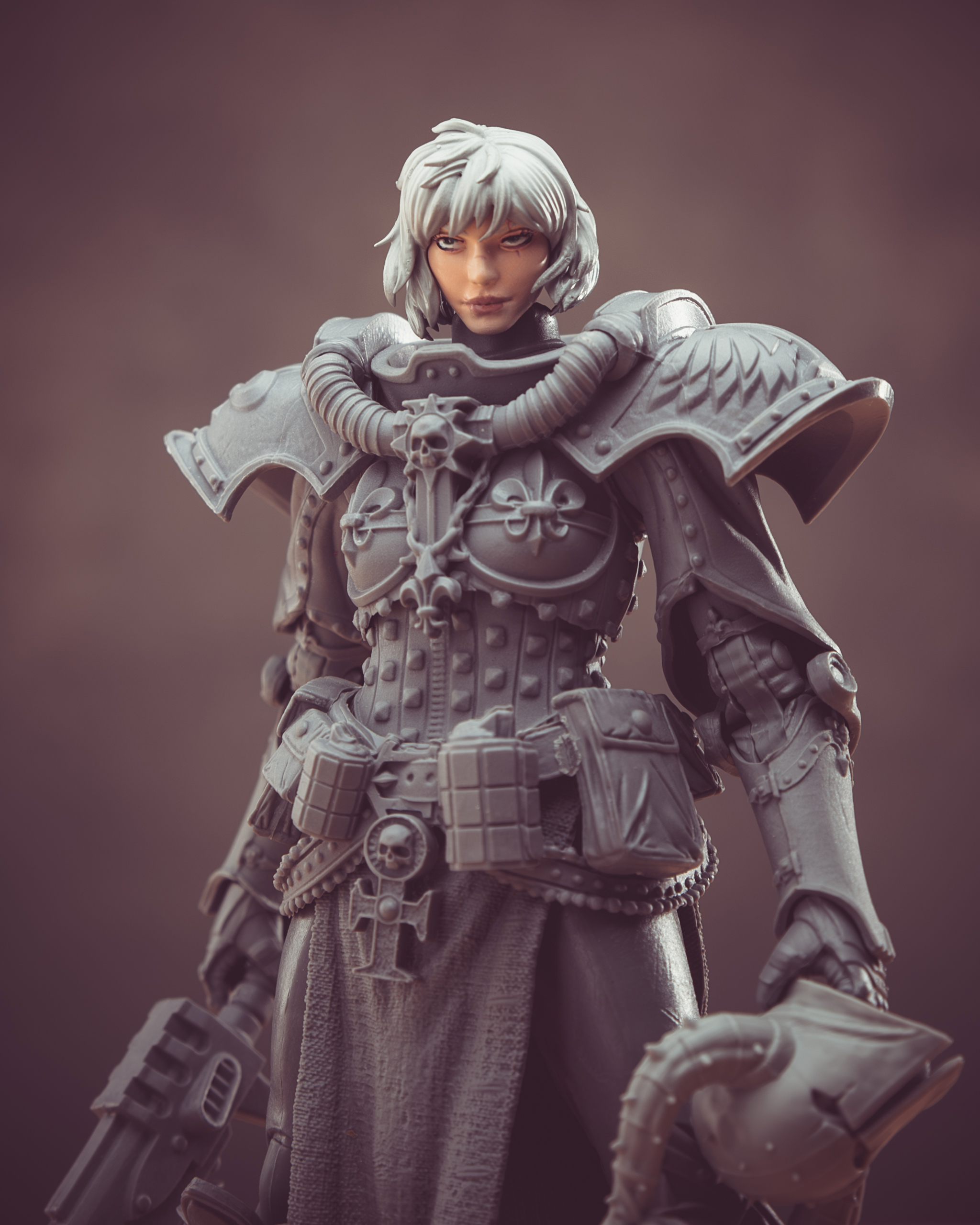 fw137: the battle sister head for mcfarlane fw137: the battle sister head for mcfarlane
