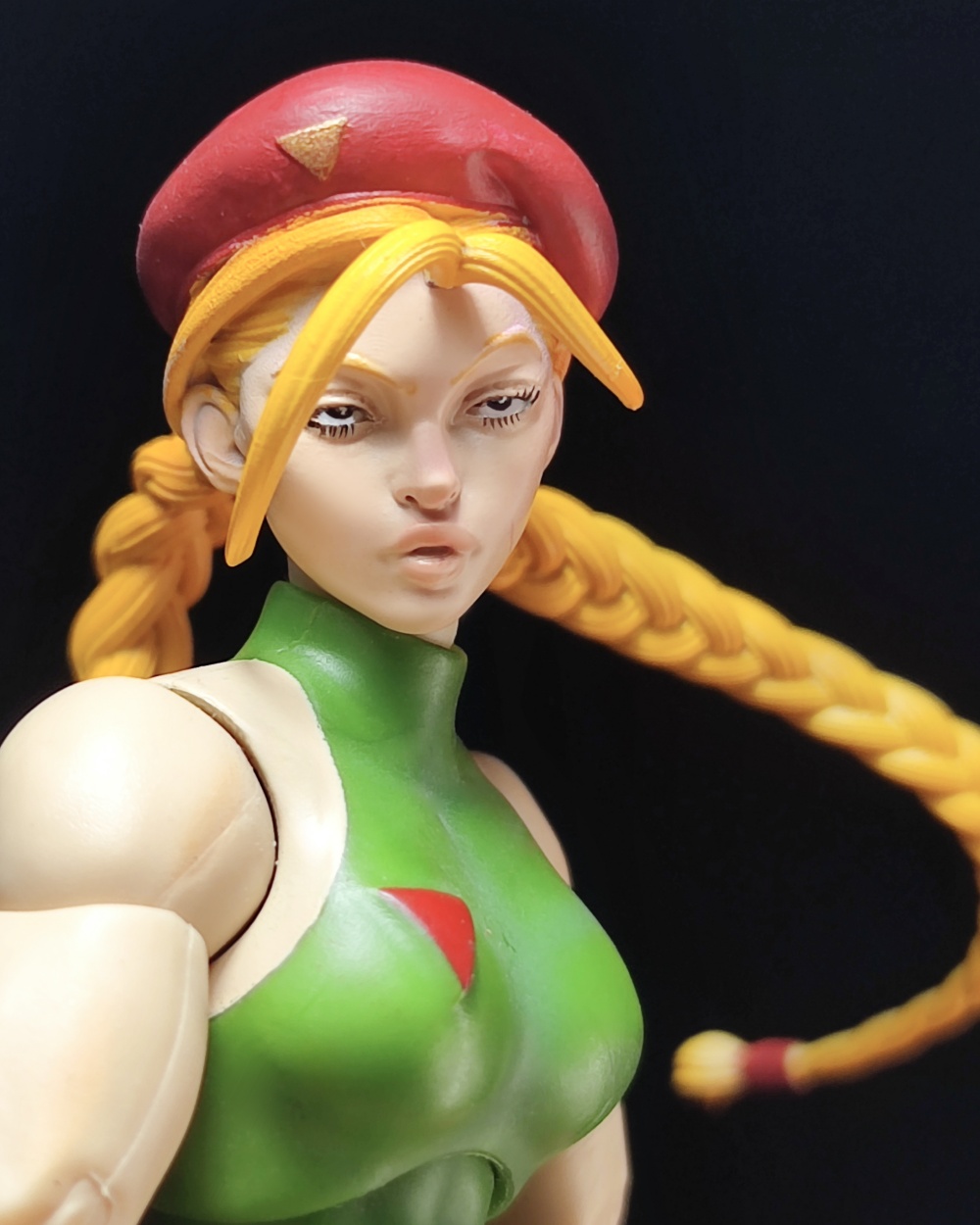 fw166:the head of cammy for jada toys fw166:the head of cammy for jada toys