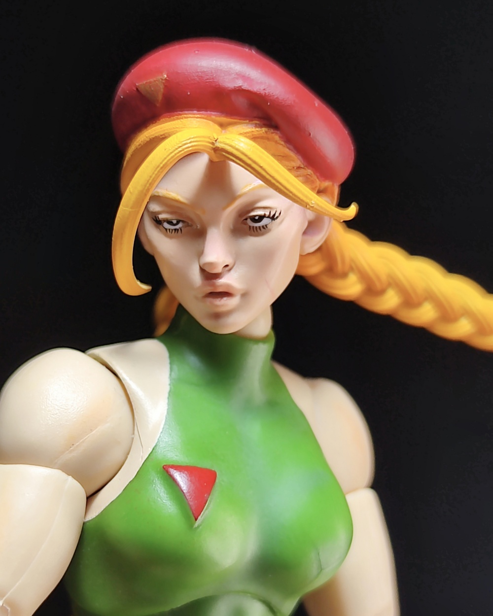 fw166:the head of cammy for jada toys fw166:the head of cammy for jada toys