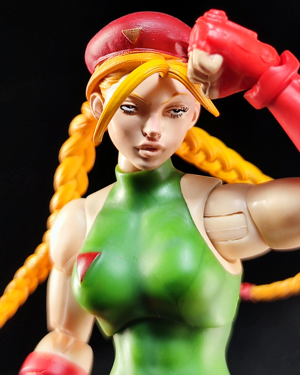 fw166:the head of cammy for jada toys fw166:the head of cammy for jada toys