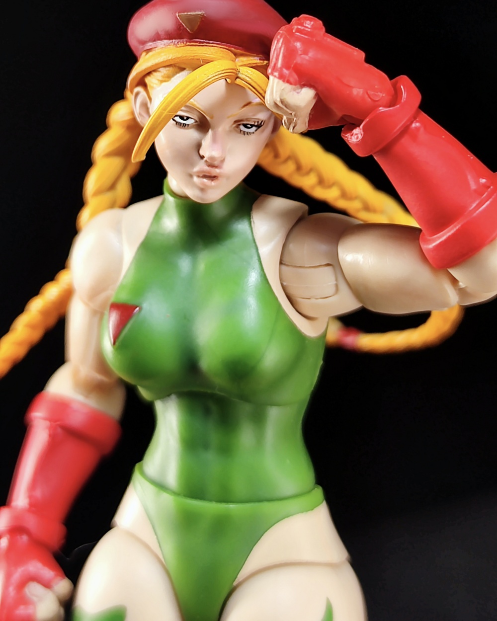 fw166:the head of cammy for jada toys fw166:the head of cammy for jada toys