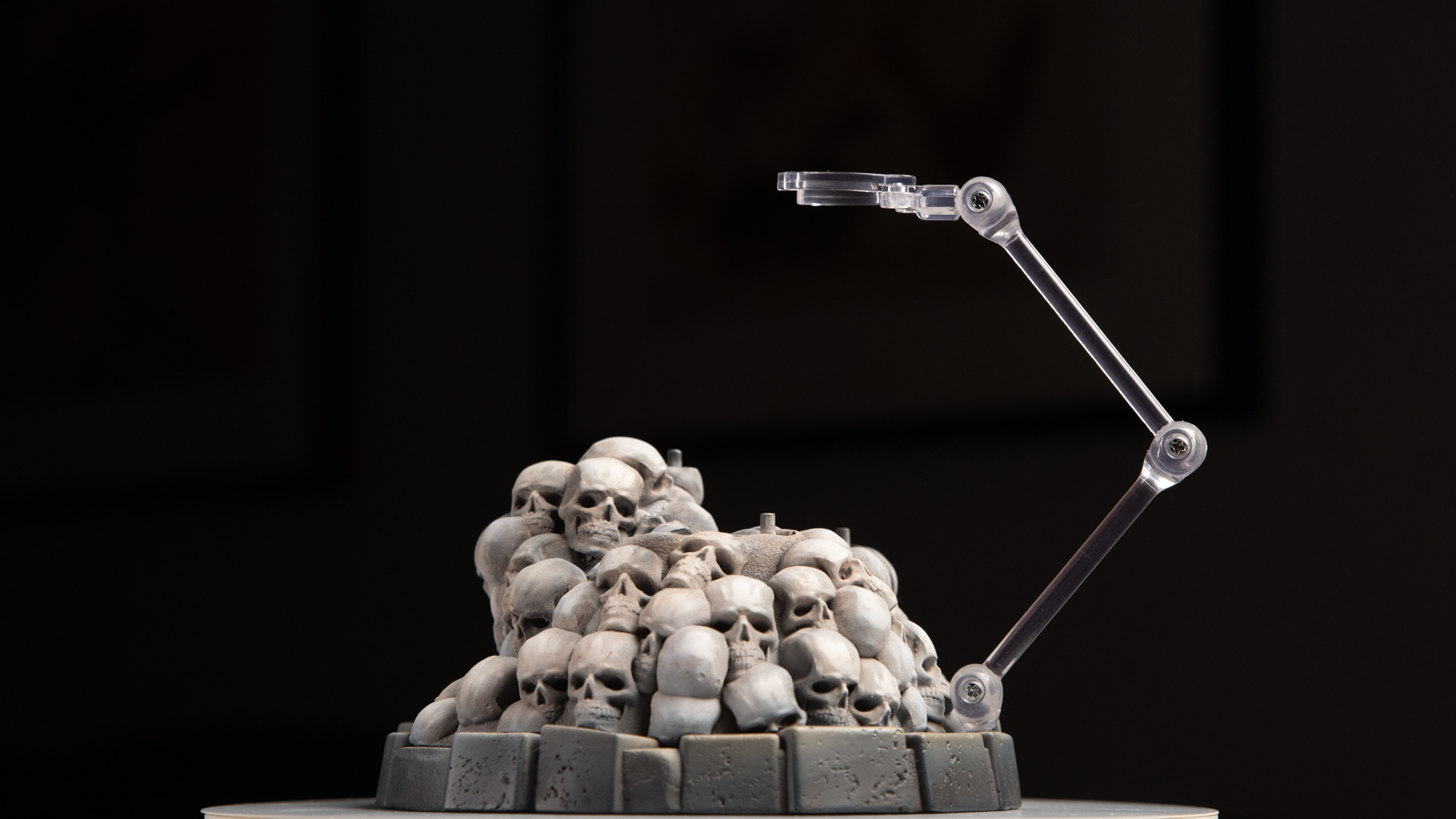 uj18:skull pile diorama base uj18:skull pile diorama base