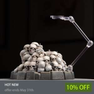 uj18:skull pile diorama base